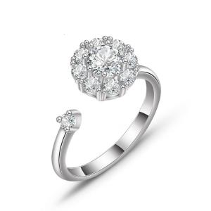 Fidget Anxiety Ring for Women Fidget Spinner Stress Worry Rings Spinning Rings Meditation Anti-Anxiety Ring