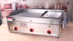 Commercial LPG Gas Deep Fryer Heavy Duty Frying Machine for French Fries & Burger Making