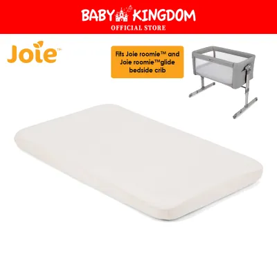 Joie Roomie Standard Bedside Crib - Grey Flannel (Promo)