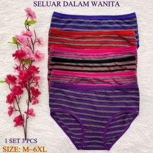 M-6XL Women Panties Plus Size Big Size Soft Material Underwear Women Spender Seluar Dalam Wanita Celana Dalam Wanita