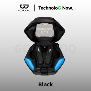 Tai nghe không dây GOOJODOQ Điều khiển cảm ứng Tai nghe tuổi thọ pin dài Phong cách Mecha