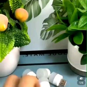 1W USB LED Light Lamp Instant Light for Emergency Night Use Slept Time Use Soft Colourful Light Eye Protection Night Light 2 LED 5V Desk Reading Lamp USB Light USB Lamp lampu