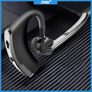 JTKE V8 Wireless Bluetooth Earphone Business Handsfree Headphones Stereo Music Headset with Mic for Smart Phones