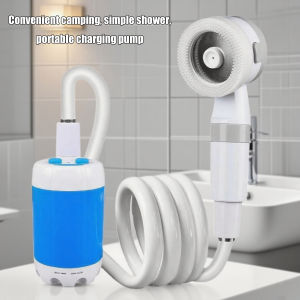 Portable Electric Shower Outdoor Camping Bathing Portable Showers Head Pet Shower Car Washer With Hose Bathe Tool Travel Caravan