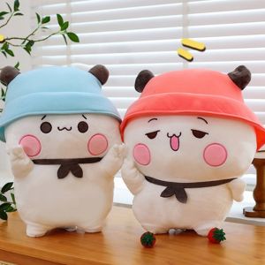 YOUSHI TOP Fluffy Panda Bubu Plush Doll Soft Collection Stuffed Animals Doll Toy Cute Cartoon Bubu and Dudu Plush Toy Kids Birthday Christmas