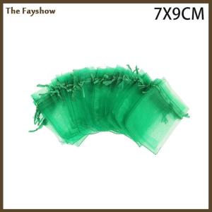 [The Fayshow] 20Pcs Mesh Fruit Bag Strawberry Grapes Fruit Grow Bags Breathable Netting Mesh Vegetable Plant Protection Bags For Garden Tools