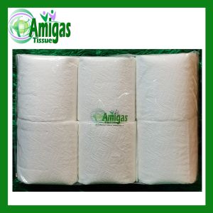 BATHROOM TISSUE VIRGIN PULP 300 SHEETS