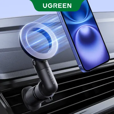 UGREEN Magsafe Car Airvent Foldable Mental Mount for iPhone 16 Pro Max iPhone 17 Pro Max 15 14 Pro Max Samsung Galaxy S25 S25 S24 Ultra