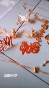 Bros Nama lapis emas 24 k tidak mudah luntur awet