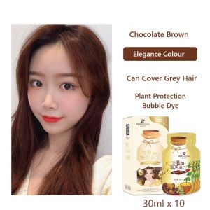 [SG Seller] Runsidan Bubble Hair Dye Natural Black/Dark Brown/Hair Dye shampoo/Hair Colour Shampoo/Hair dye/Hair colour