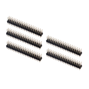5Pcs Break-away 0.1" 2x20-pin Strip Dual Male Header for GPIO
