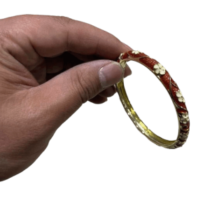 HEALMEYOU Traditional Vintage Cloisonne Bangle Chinese Classic Hollow Out Flower Bangle Hawaiian Ethnic Womens Hand Bracelet Girls
