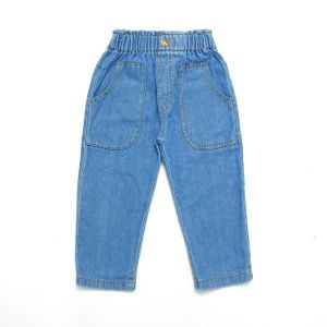 Celana Jeans Panjang Anak Perempuan Highwaist Cewek 2 3 4 5 6 7 Tahun Jins Denim HW