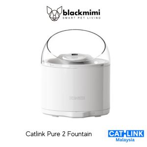 BlackMimi CATLINK Pure 2 Wireless Pump & Ultra-filtration Water Fountain with Smart Monitoring Cat Drinking Fountain
