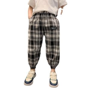 กางเกงบลูมเมอร์สำหรับเด็กกางเกงกันยุงฤดูร้อนกางเกงบางฤดูร้อนสำหรับเด็กผู้ชายและเด็กผู้หญิง