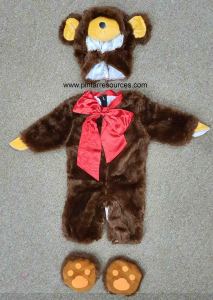 READY STOCK Cosplay Baby Toddler Kids Bear Animal Costume Movie Character Story Book Character Wild Animal Safari Theme Zoo Animal