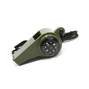 3-in-1 Emergency Survival Whistle Compass Referee Cheerleading Whistle Camping Hiking Outdoor Camping Whistle
