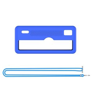 VIVIDI Silicone Vỏ bảo vệ Có dây đeo Chống trầy xước Miếng dán bảo vệ camera Mềm mại Chống rơi Ốp bảo vệ Cho Máy ảnh kỹ thuật số dạng móc khóa Kodak Charmera