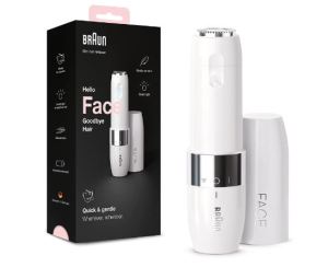 Braun Face Mini Hair Remover FS1000 Electric Facial Hair Removal for Women Facial Hair Remover Quick Gentle & Painless Finishing
