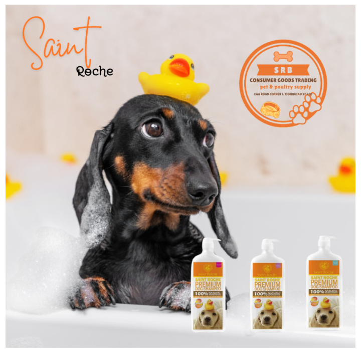 SAINT ROCHE DOG SHAMPOO and CONDITIONER ( HEAVEN SCENT, MOTHER NATURE