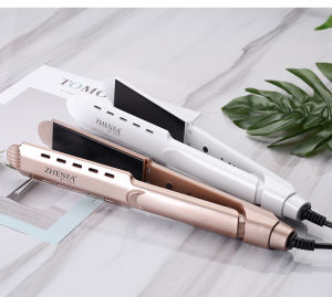 Catokan Rambut Lurus Tahan Lama - ZF-3229 Hair Straightener Pemanasan Cepat 4 Tingkat Suhu