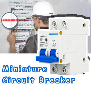 DZ47-63 2P AC Electric Circuit Breaker mcb CE Approved Electric Breaker AC Circuit Breaker With High Quality 10A 16A 20A