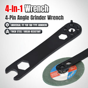 Onisa Four Jaw Angle Grinder Wrench Four Claw Wrench For 100 Type Angle Grinding Wheel Machine 1Pcs