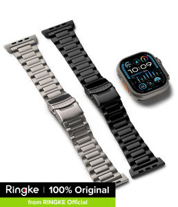 Dây đeo Apple Watch Ringke Titanium One dành cho Apple Watch Ultra 3 / 2 / 1 Series 3 trở lên 42 / 44 / 45 / 46 / 49mm Dây đeo titan nhẹ có lớp phủ DLC