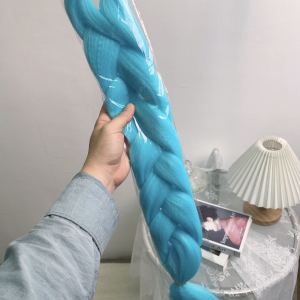 Braids วิกผมเปียหลายสีผมปลอมมัดผมปลอมถอดประกอบได้ถักเปียเล็กๆ ได้หลายแบบ ถักเปียแอฟริกันอินเทรนด์