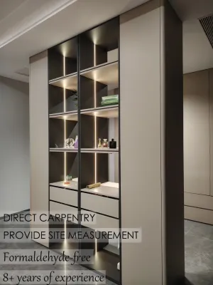 【SG Local Contractor】【Custom Furniture】Living Room Renovation /TV Console /Feature Wall / Hallway/ Display cabinet /Shoe Cabinet/ Carpentry works