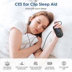 Ear-clip Sleeper CES Micro-current Moderate Insomnia Improvement Massage Device Sleep Assistant Artifact