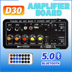 COD TaffSTUDIO Amplifier Bluetooth Subwoofer Full Bass Mini USB Subwoofer DC 12-24V - D30