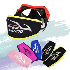 PENGA Neoprene Diving Head Strap Protect Long Hair Elastic Band Snorkeling Cover Diving Equipment Comfort Padded Diving Strap Cover Water Sports