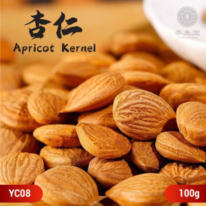 Chinese Herbs Herbal Medicine 杏仁 Dry Almond Brain Supplement Enhance Immunity 中药材 干货 补脑益智 增强免疫力 YC08