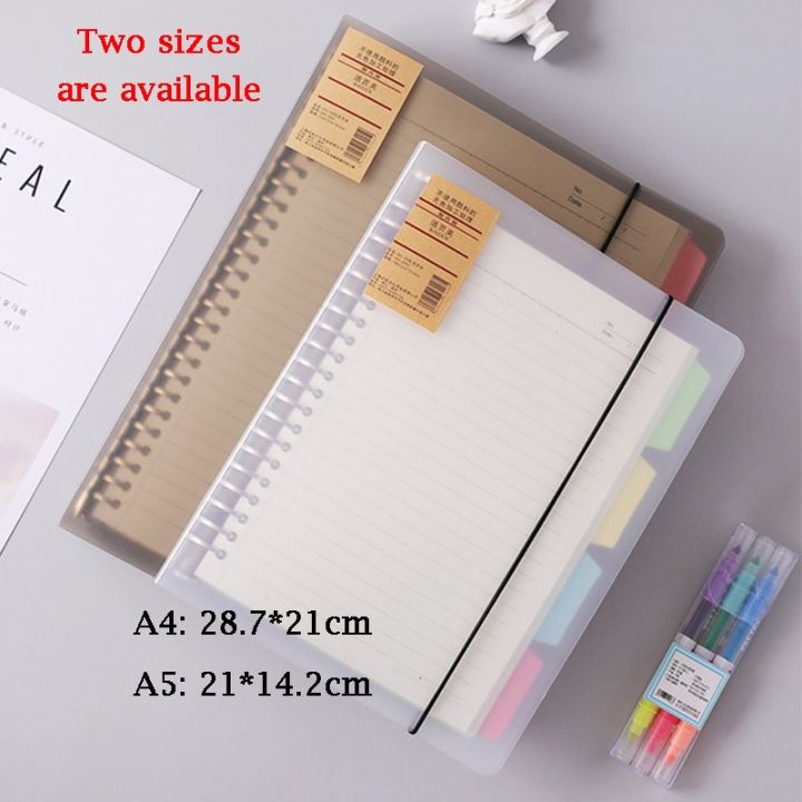 Binder Note Loose Leaf Binder A B Ring Lazada Indonesia