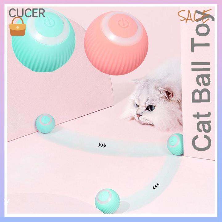 CBT Kitten Self-moving Toy for Cats Training Gift Smart Cat Toys ...