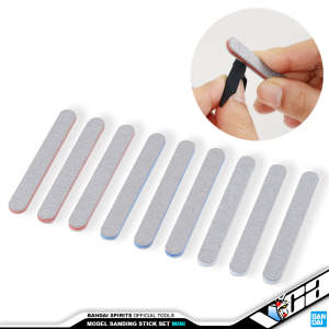 ⭐️ BANDAI SPIRITS HOBBY TOOLS PARTS MODEL SANDING STICK SET MINI PLASTIC TOY BUILDING KIT VCA GUNDAM SINGAPORE