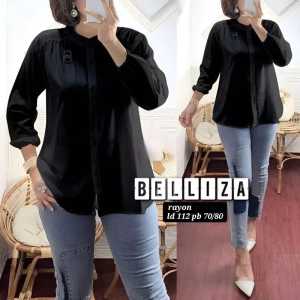 BELLIZA atasan rayon terbaru jumbo polos basic hijab korean