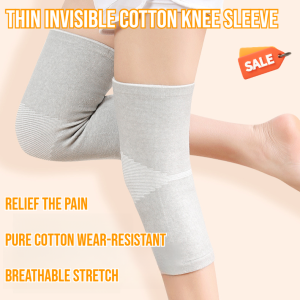 Thin invisible cotton knee sleeve for Pain Management Arthritis Pain Relief Protection Cold Warm Knee Pads