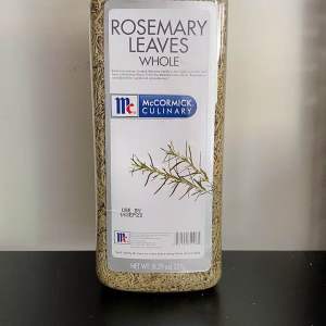McCormick Rosemary Leaves Whole 235g PET BOTTLE