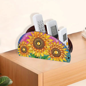 【New Arrival】 Wooden Animal Decor Artifacts DIY Rhinestones Storage Box for Home and Office Decor