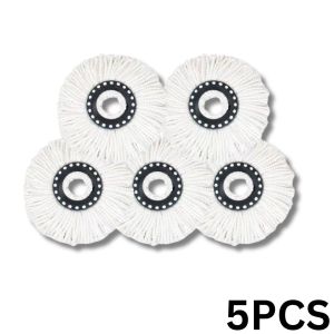 ไม้ถูพื้น ไม้ม็อบ ด้ามสแตนเลส พร้อมผ้าไมโครไฟเบอร์  Spin Mop ใช้ได้กับถังน้ำและถังปั่น อุปกรณ์ทำความสะอาดราคาถูกก