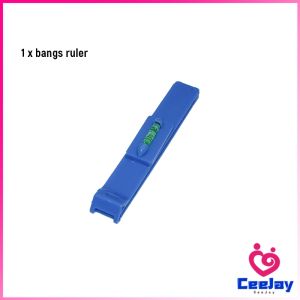 CeeJay เครื่องมือตัดผม DIY ไม้บรรทัดวัดระดับผมหน้าม้า ตัดผมหน้าม้า haircut tool