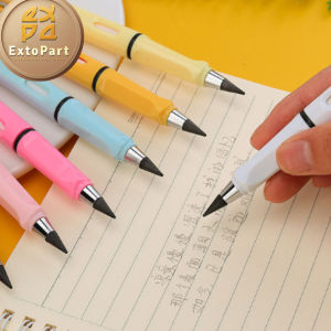 Pensil Abadi Eternal Tak Bisa Habis Pensil Magic Warna Macaron Pensil Tanpa Rautan Untuk Sekolah