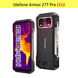 Ulefone Armor 27T Pro 5G Rugged Smartphone Android 14 10600mAh 24GB+256GB Mobile Phone 50MP+64MP Night Camera Cellphone NFC