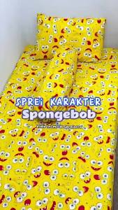 (PART 2) SPREI SAJA Motif Karakter Lucu Anak Homemade Kartun 90x200 120x200 160x200 180x200