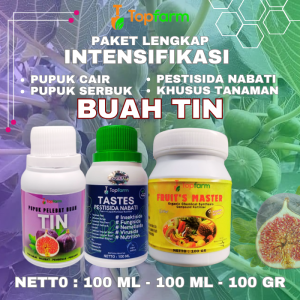 Pupuk Topfarm / Pupuk Paket Lengkap Buah Tin / Pupuk Khusus Tin / Pupuk Booster Buah Tin / Pupuk Buah Tin Terbaik / Pupuk Pembesar dan Pelebat Buah Tin