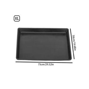 Plastic Poop Tray Pet Bedpan Pet Trays Urinary Trays Household Pet Bedpan Cage Accessories Dog Cage Tray Urinal Tray Plastic Fecal Basin Tray