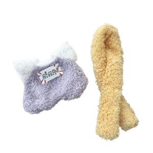 TEA7146 1 set Replacement Sitting Party  Doll Clothes Scarf Dress Suit Mini Cotton Dolls Clothes Toy Outfit Collection  II Plush Doll Outfit Dress-up Doll