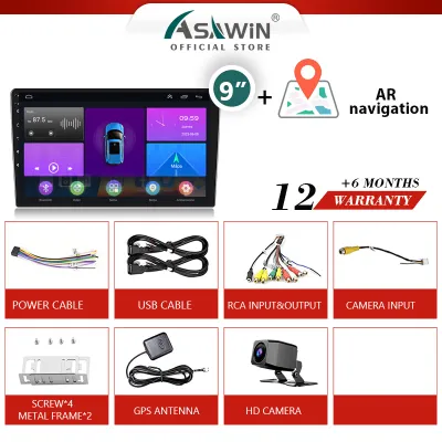 Carplay 4RAM+32G Asawin Car Android Player For Car GPS Navigation 7 9 10 inch 4GB RAM+32GB Quad Core Car Multimedia MP5 Player
